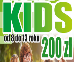 Konto KIDS z Bonusem 200 zł (od 8 do 13 roku)