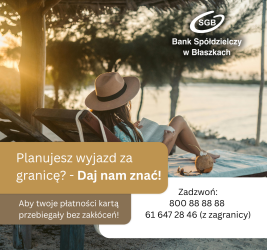 <strong>Planujesz wyjazd za granicę? Daj nam znać!</strong>